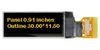 MIDAS DISPLAYS MDOG128032A1V-YI