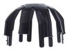 HELLERMANNTYTON 148-00146 SPOTCLIP-IV-SLIM-PA66GF15-BK