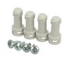FIBOX MBS LH SCREW SET GREY