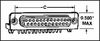 AMPHENOL COMMUNICATIONS SOLUTIONS FCE17-E09SA-410..