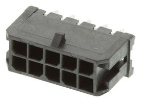 MOLEX 43045-1012 Pin Header, Wire-to-Board, 3 mm, 2 Rows, 10 Contacts, Through Hole Straight
