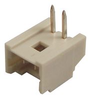 MOLEX 53048-0210 引脚针座, 直角, 信号, 1.25 mm, 1 排, 2 触点, 通孔直角, PicoBlade 53048
