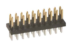 HARWIN M50-3501042 引脚针座, 直型, 板至板, 1.27 mm, 2 排, 20 触点, 通孔安装, Archer M50 Series