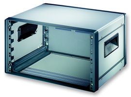 NVENT SCHROFF 10225-615 19英寸机箱, 台式, H6, D400, 6机架单元, 铝, 台式, 286 mm, 520 mm, 400 mm