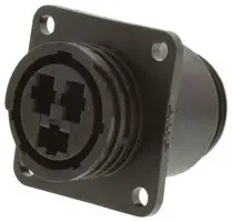 AMP - TE CONNECTIVITY 206425-1 圆形连接器, 圆形电源连接器, CPC 3系列, 法兰安装插座, 3 触点