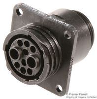 AMP - TE CONNECTIVITY 213893-2 Circular Connector, Standard Circular Connector, CPC Series 6, Panel Mount Receptacle, 10 Contacts