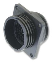 TE CONNECTIVITY - AMP 206151-1 圆形连接器, 圆形电源连接器, CPC 1系列, 法兰安装插座, 37 触点, 压接引脚-无触芯, 螺纹