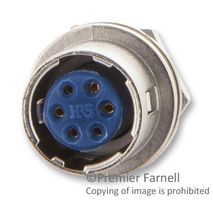 HIROSE / HRS HR10-7R-6S(73) Circular Connector, Miniature Circular Connector, HR10 Series, Panel Mount Receptacle, 6 Contacts