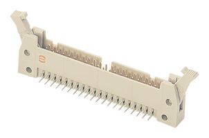 HARTING 09 18 516 6903 引脚针座, 直角, 线至板, 2.54 mm, 2 排, 16 触点, 通孔直角, SEK 18 Series