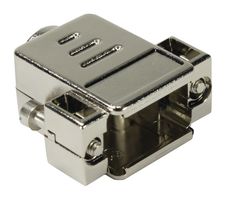 HARTING 09 67 050 0443 连接器后壳, D Sub, DD, 180°, 金属化热塑性主体
