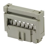 HARTING 09 18 514 7803 IDC连接器, 无应力消除, IDC插座, 母, 2.54 mm, 2排, 14 触点, 电缆安装