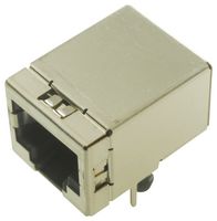 AMPHENOL COMMUNICATIONS SOLUTIONS 95678-001LF Modular Connector, RJ45 Jack, 1 x 1 (Port), 8P8C, Cat5, Through Hole Mount