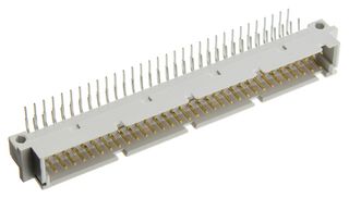 AMPHENOL COMMUNICATIONS SOLUTIONS 86094647113765E1LF DIN 41612 Connector, FCI 8609, 64 Contacts, Plug, 2.54 mm, 3 Row, a + c