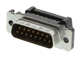AMP - TE CONNECTIVITY 1658613-3 D-Sub 连接器, DB15, 标准, 插头, Amplimite HDF-20系列, 15 触点, DA, IDC / IDT