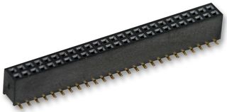 HARWIN M50-3102545 PCB Receptacle, Board-to-Board, 1.27 mm, 2 Rows, 50 Contacts, Surface Mount, Archer M50 Series