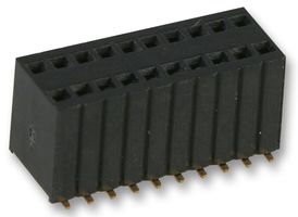 HARWIN M52-5151045 PCB插座, 板至板, 1.27 mm, 2 排, 20 触点, 表面安装, Archer M52 Series
