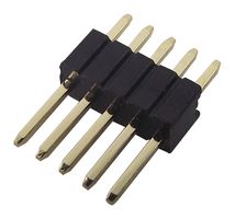 HARWIN M52-040023V1045 Pin Header, Vertical, Board-to-Board, 1.27 mm, 1 Rows, 10 Contacts, Through Hole Straight