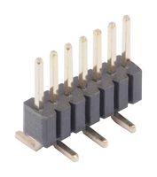 HARWIN M52-040000P2545 Pin Header, Vertical, Board-to-Board, 1.27 mm, 1 Rows, 25 Contacts, Surface Mount Straight