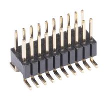 HARWIN M52-040000S1045 Pin Header, Vertical, Board-to-Board, 1.27 mm, 2 Rows, 20 Contacts, Surface Mount Straight