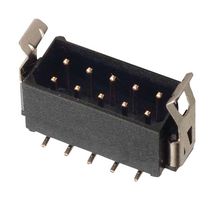 HARWIN M80-8280842 Pin Header, with Friction Latch, Board-to-Board, Wire-to-Board, 2 mm, 2 Rows, 8 Contacts