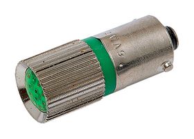 CML INNOVATIVE TECHNOLOGIES 18310251 发光二极管替换灯泡, 多个发光二极管, BA9s, 绿色, T-3 1/4 (10mm), 567 nm, 170 mcd