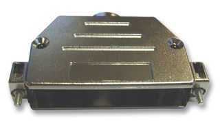 HARTING 09 67 037 0443 连接器后壳, D Sub, DC, 180°, 金属化热塑性主体