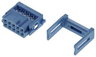 TE CONNECTIVITY - AMP 1658526-5 IDC Connector, IDC Receptacle, Female, 2.54 mm, 2 Row, 10 Contacts, Cable Mount