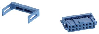 TE CONNECTIVITY - AMP 1-1658526-1 IDC Connector, IDC Receptacle, Female, 2.54 mm, 2 Row, 16 Contacts, Cable Mount