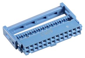 TE CONNECTIVITY - AMP 1-1658526-6 IDC连接器, IDC插座, 母, 2.54 mm, 2排, 26 触点, 电缆安装