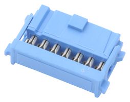 TE CONNECTIVITY - AMP 1658526-8 IDC Connector, IDC Receptacle, Female, 2.54 mm, 2 Row, 14 Contacts, Cable Mount