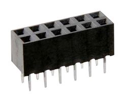 HARWIN M22-7142542 PCB插座, 垂直, 板至板, 2 mm, 2 排, 50 触点, 通孔安装, M22