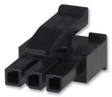 TE CONNECTIVITY - AMP 1445022-3 连接器外壳, Micro MATE-N-LOK, 插座, 3 路, 3 mm, Micro MATE-N-LOK系列插座触芯