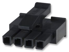 TE CONNECTIVITY - AMP 1445022-4 连接器外壳, Micro MATE-N-LOK, 插座, 4 路, 3 mm, Micro MATE-N-LOK系列插座触芯