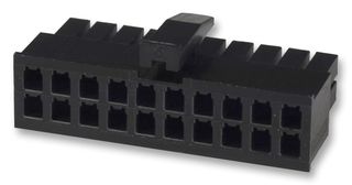 TE CONNECTIVITY - AMP 2-794617-0 连接器外壳, Micro MATE-N-LOK, 插座, 20 路, 3 mm, AMP Micro MATE-N-LOK系列插座触芯