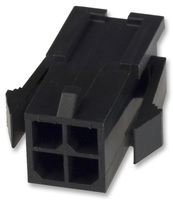 TE CONNECTIVITY - AMP 794615-4 连接器外壳, Micro MATE-N-LOK, 插头, 4 路, 3 mm, Micro MATE-N-LOK连接器