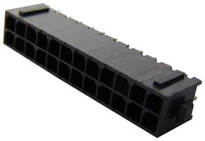 AMP - TE CONNECTIVITY 5-794630-4 Pin Header, Wire-to-Board, 3 mm, 2 Rows, 24 Contacts, Through Hole Straight, Micro MATE-N-LOK