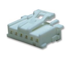 MOLEX 51382-0900 连接器外壳, 白色, MicroClasp 51382 Series, 插座, 9 路, 2 mm, Molex MicroClasp 561349000 和 561349100 母压接端子