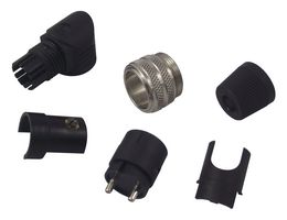 BINDER 09 0133 70 02 Circular Connector, Miniature Circular Connector, 682 Series, Cable Mount Plug, 2 Contacts