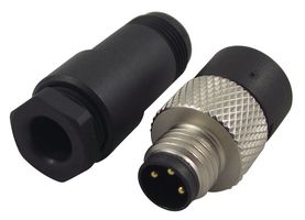 BINDER 9933790003 圆形连接器, Standard Circular Connector, 768系列, 电缆安装插头, 3 触点, 焊接引脚