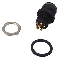 BINDER 99 9116 00 05 Circular Connector, Miniature Circular Connector, 720 Series, Panel Mount Receptacle, 5 Contacts