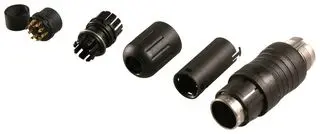 BINDER 99 4834 00 12 Circular Connector, Miniature Circular Connector, 440 Series, Cable Mount Receptacle, 12 Contacts