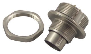 BINDER 09 0407 00 03 Circular Connector, Subminiature Circular Connector, 712 Series, Panel Mount Receptacle, 3 Contacts