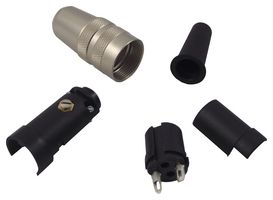BINDER 09 0302 00 02 Circular Connector, Miniature Circular Connector, 680 Series, Cable Mount Receptacle, 2 Contacts