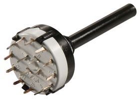 LORLIN CK1052 Rotary Switch, 3 Position, 4 Pole, 30 °, 150 mA, 250 V, CK Series