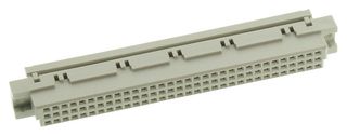 YAMAICHI FNS13-09600-00BF 连接器, DIN 41612, FN, 96 触点, 插座, 2.54 mm, 3排, a + b + c