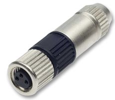 HARTING 21 02 151 2405 传感器连接器, HARAX Series, M8, 公, 4路, IDC / IDT插头, 直形面板安装