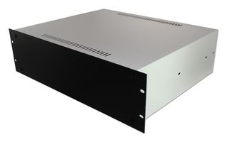 CAMDENBOSS C19G3363B 19英寸机箱, 黑色，3U, 3机架单元, 铝、钢, 台式, 132.5 mm, 482.6 mm, 363 mm