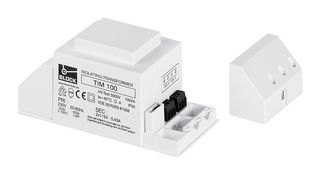 BLOCK TIM1000 DIN轨安装变压器, 封装, 安全隔离, 230V, 2 x 115V, 1 kVA, Class 2, TIM Series