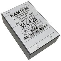 MULTICOMP KAM1024 AC/DC PCB安装电源 (供电单元), 封装, ITE, 1输出, 10 W, 24 VDC, 420 mA