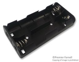 MULTICOMP PRO BH242B 电池座, C X 4, 面板安装, 扣合端子